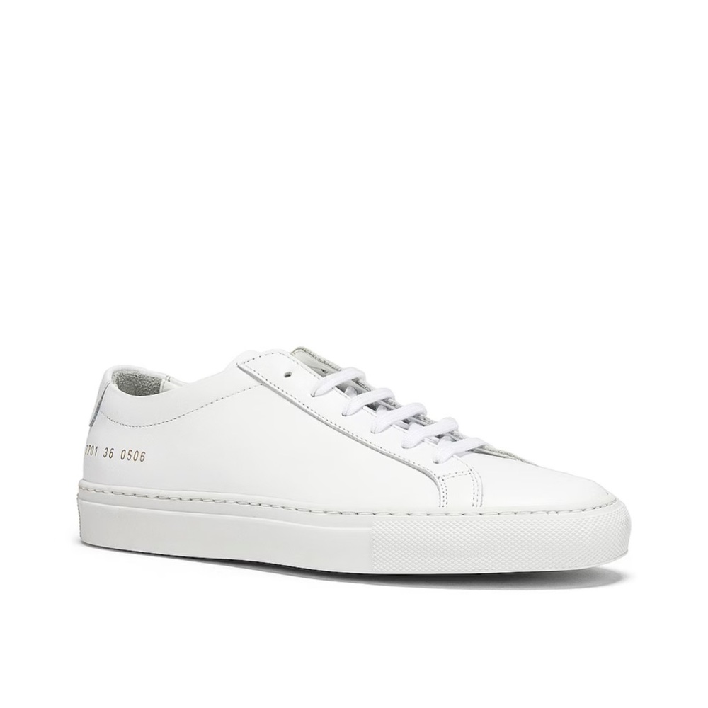 Women’s Common Projects Original Achilles Low Sneaker in White Size 37EU